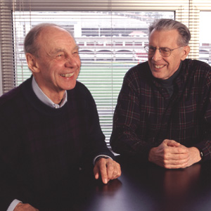 Turing Award Winners Juris Hartmanis and John Hopcroft
