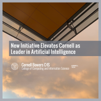New Initiative Elevates Cornell as Leader in Artificial Intelligence