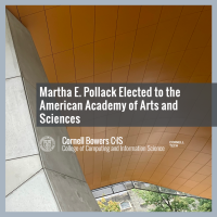 Martha E. Pollack Elected to the American Academy of Arts and Sciences