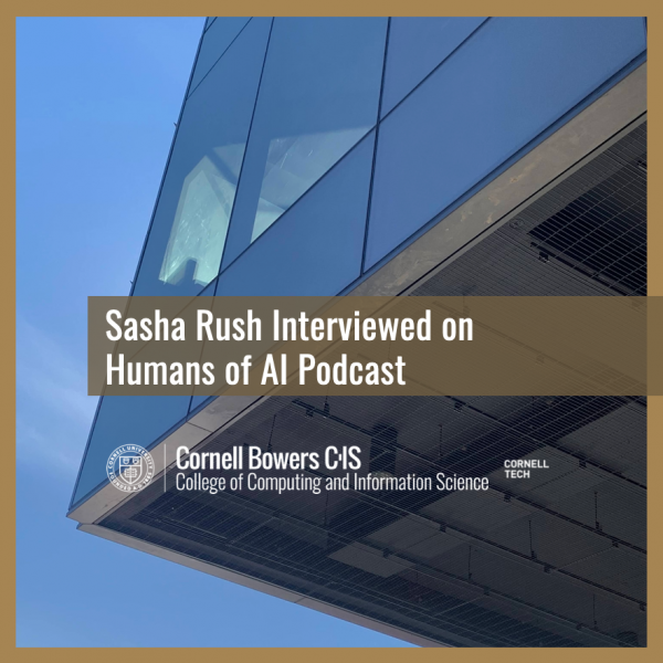 Sasha Rush Interviewed on Humans of AI Podcast