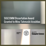 SIGCOMM Dissertation Award Granted to Mina Tahmasbi Arashloo