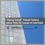 “Startup Cornell” Podcast Features Jehron Petty '20, Founder of ColorStack