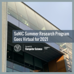 SoNIC Summer Research Program Goes Virtual for 2021