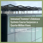 Immanuel Trummer’s Database Systems Course Surpasses a Quarter-Million Views